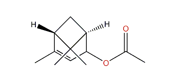trans-4,6,6-Trimethylbicyclo[3.1.1]hept-3-en-2-ol acetate
